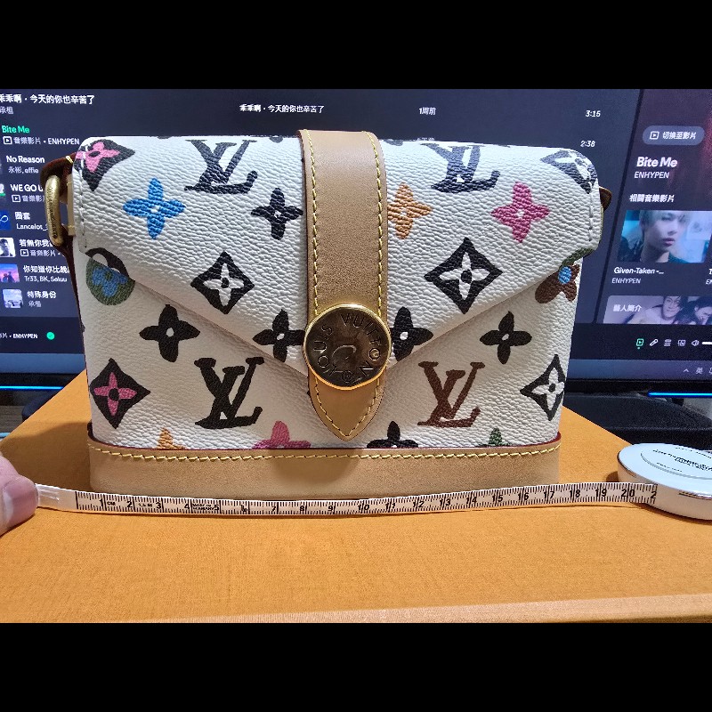 全新大全配 LV M83346側背包 新光購入-2