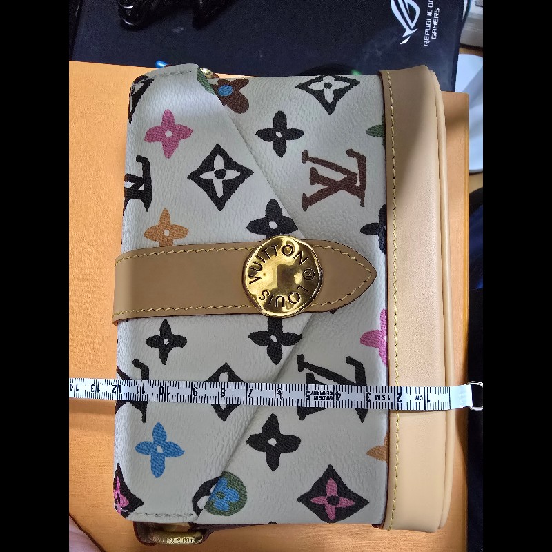 全新大全配 LV M83346側背包 新光購入-3