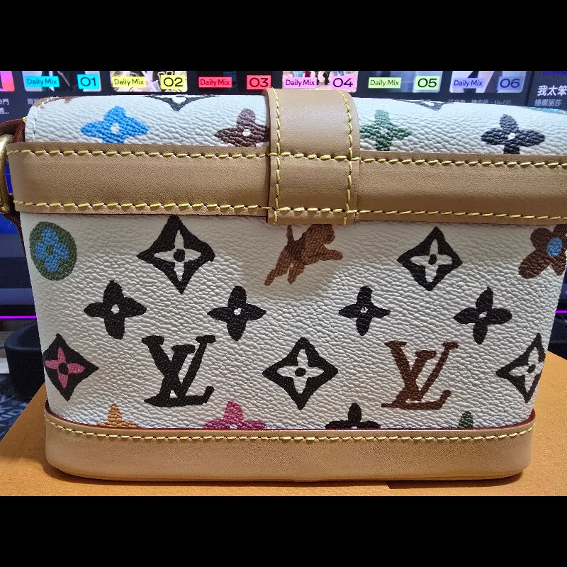 全新大全配 LV M83346側背包 新光購入-6