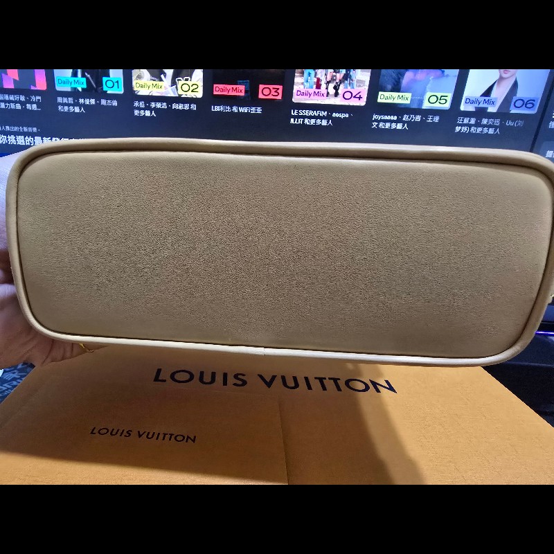 全新大全配 LV M83346側背包 新光購入-7