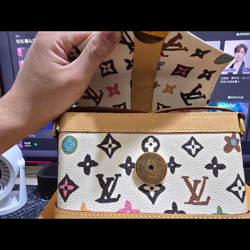 全新大全配 LV M83346側背包 新光購入-8