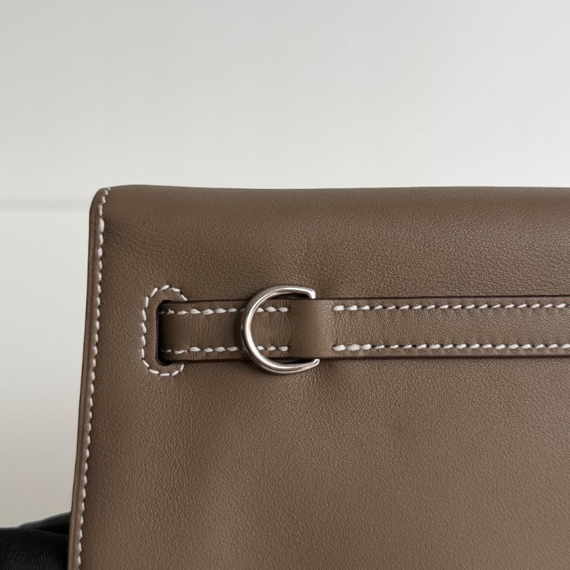 98新🫰🏻Hermès Kelly Danse 大象灰銀釦-9