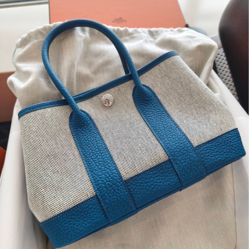 💖Hermes 迷你 花園包 mini garden party💖 全新-4