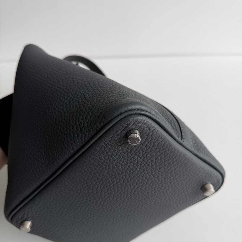 99新🆕 Hermès 愛馬仕 Picotin18 石板灰銀釦-9