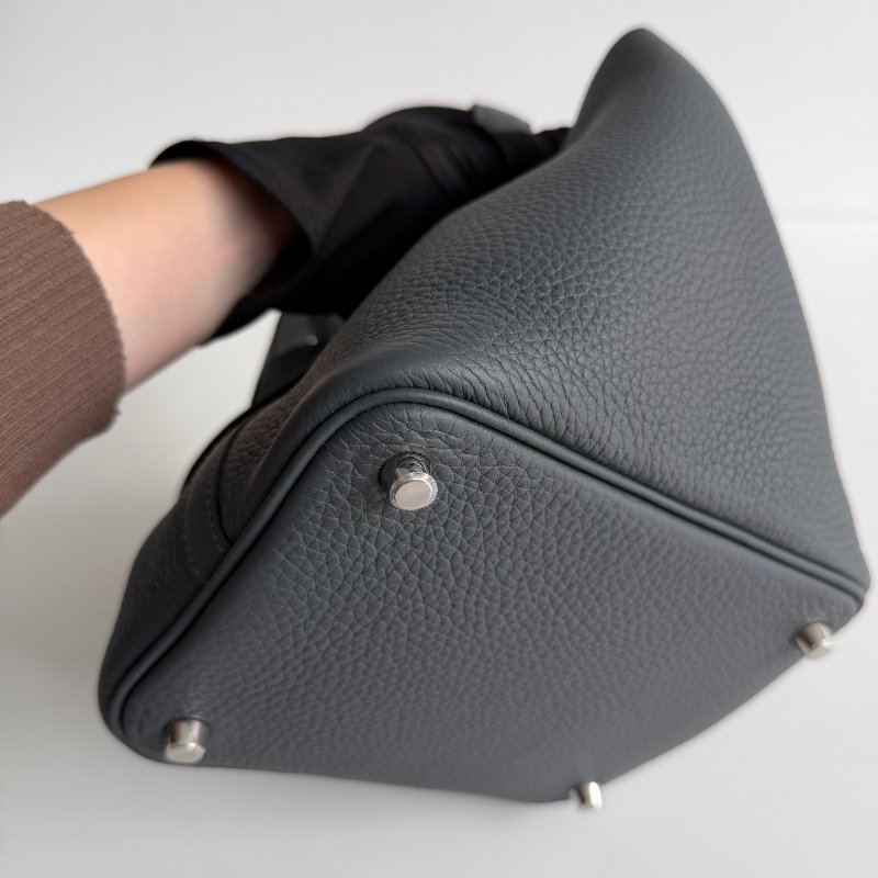 99新🆕 Hermès 愛馬仕 Picotin18 石板灰銀釦-10