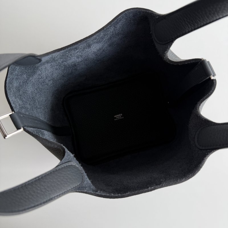 99新🆕 Hermès 愛馬仕 Picotin18 石板灰銀釦-14