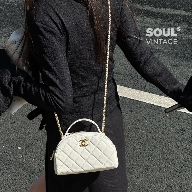 ✨Chanel 白色保齡球 🤍-0