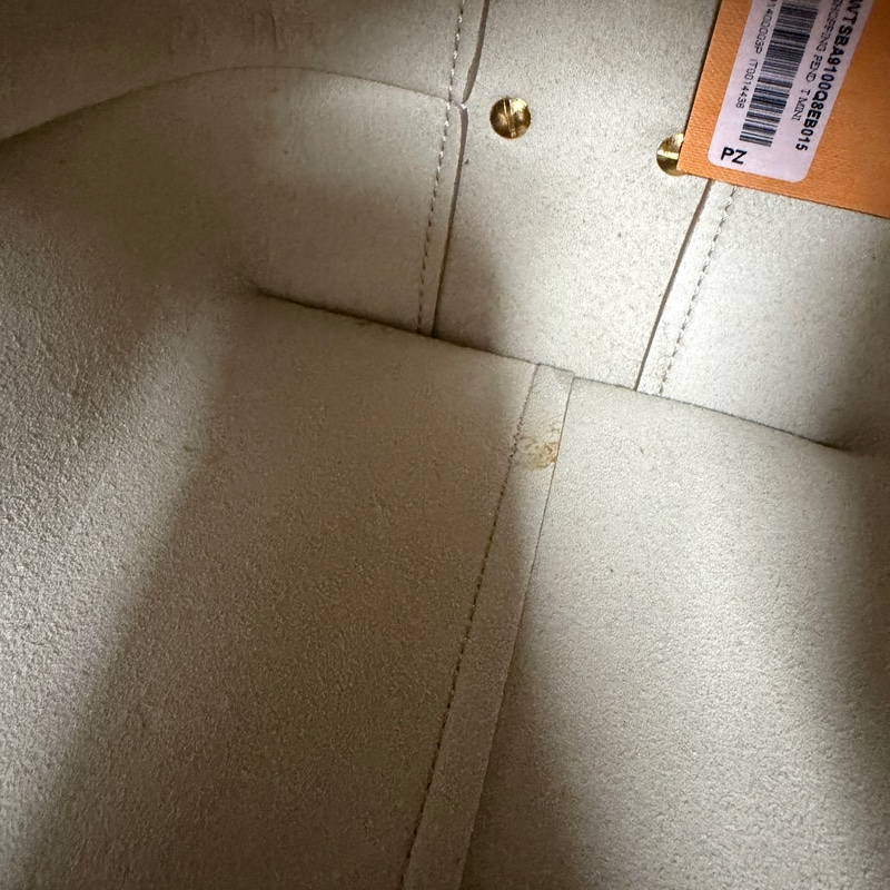 99新未使用品 Tod’s T Timeless迷你皮革購物手袋 白色-11