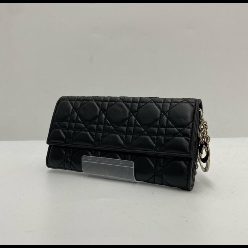 Dior 手提包 黑銀-0