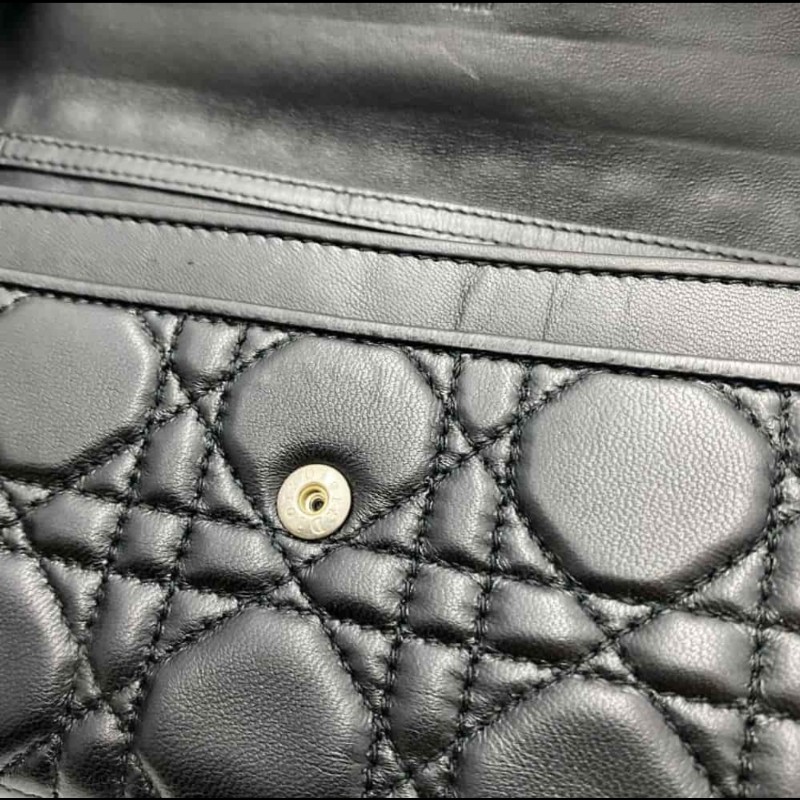 Dior 手提包 黑銀-8