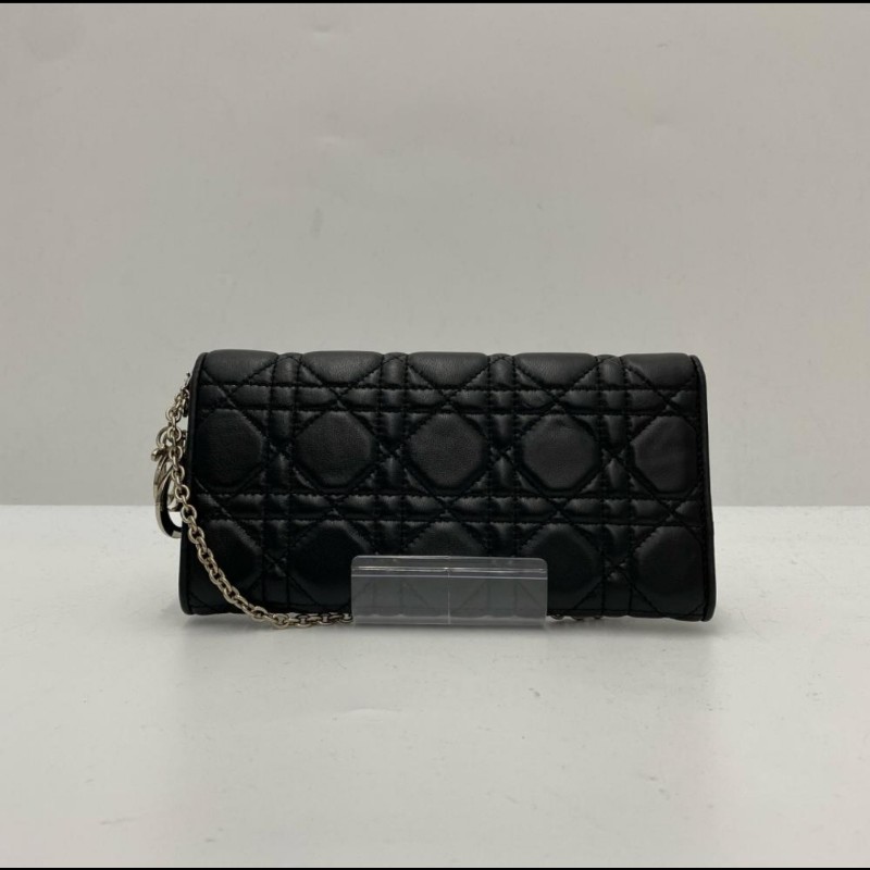 Dior 手提包 黑銀-15