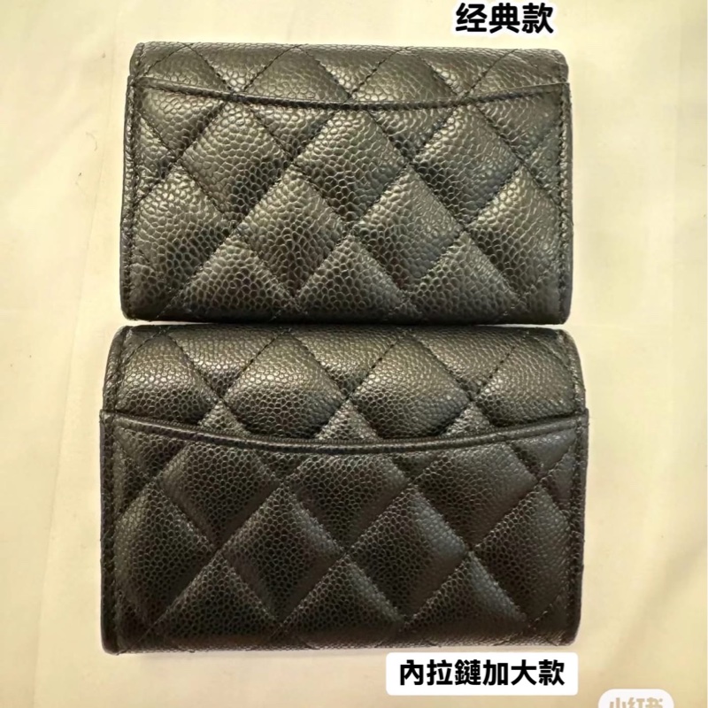 「M.Y精品」Chanel 全新 內拉鍊卡包 零錢包 經典款 荔枝皮 送禮🉑-3