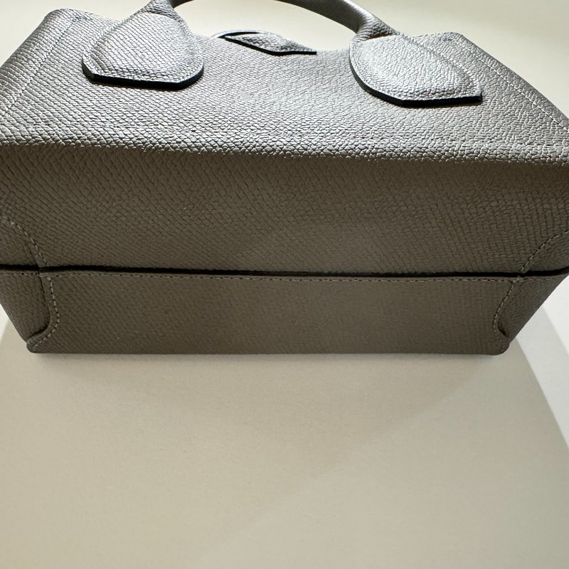 Longchamp Roseau xs 大象灰 竹節 近全新-1