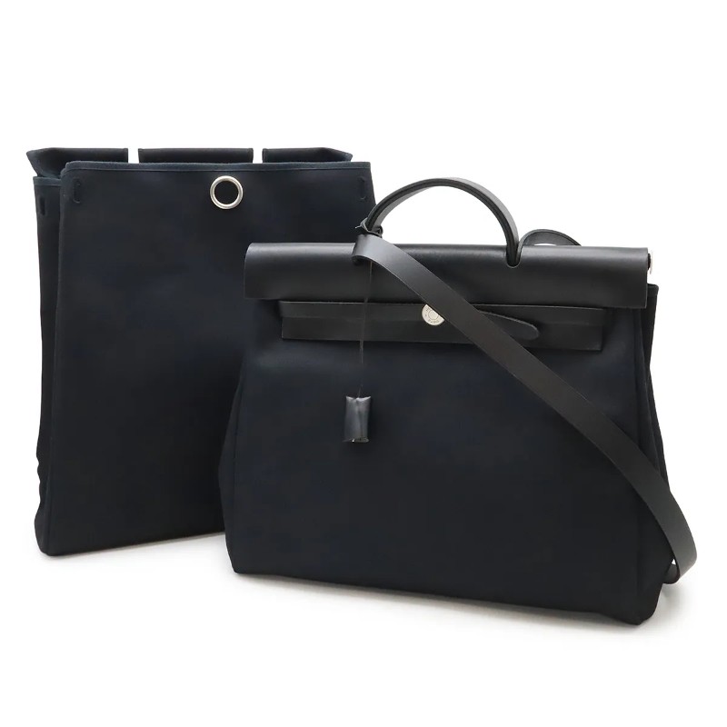 Hermes Herbag 39 閒置 保存狀況非常好 送原廠大容量備用袋替換袋-0