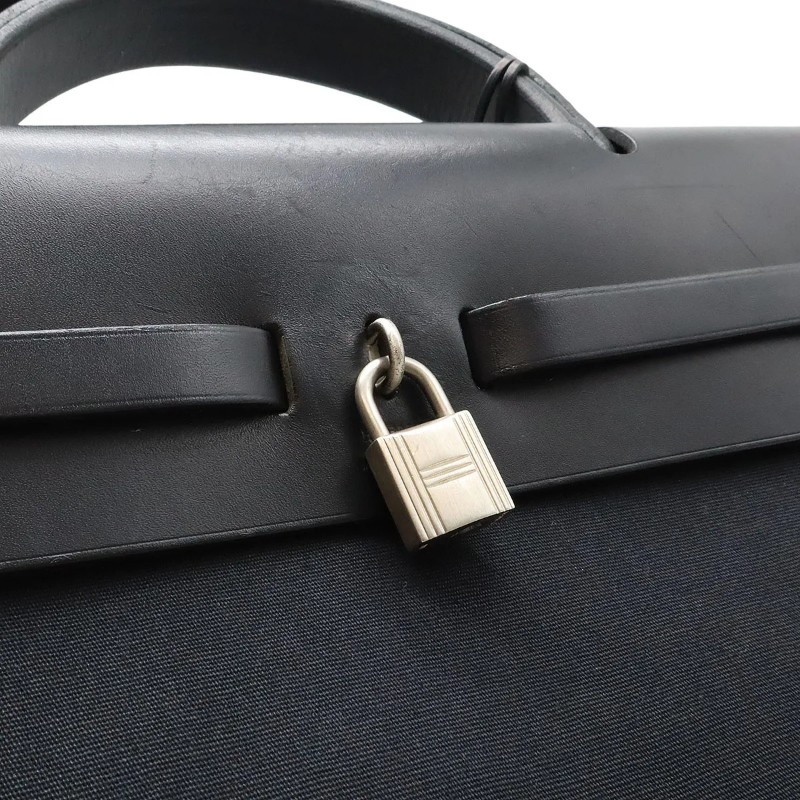 Hermes Herbag 39 閒置 保存狀況非常好 送原廠大容量備用袋替換袋-4