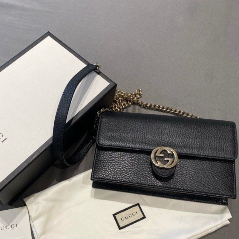 Gucci雙C logo woc 包-5