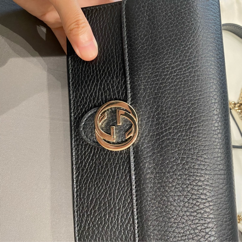 Gucci雙C logo woc 包-6