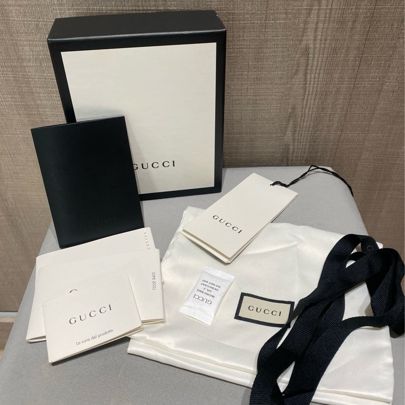 Gucci馬蒙三折短夾-4