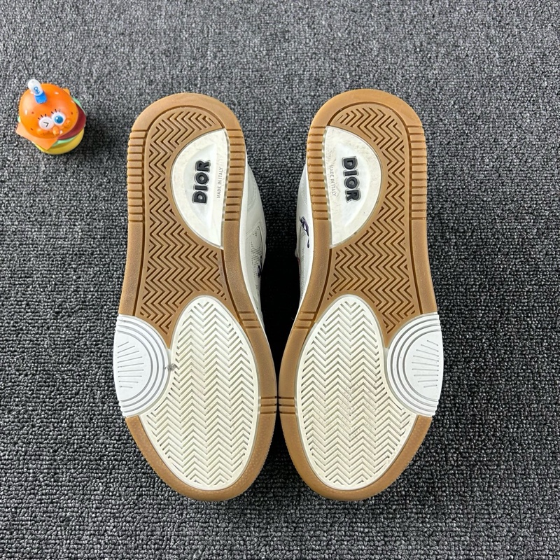 Dior迪奧b27聯名塗鴉板鞋 尺碼37.5-5