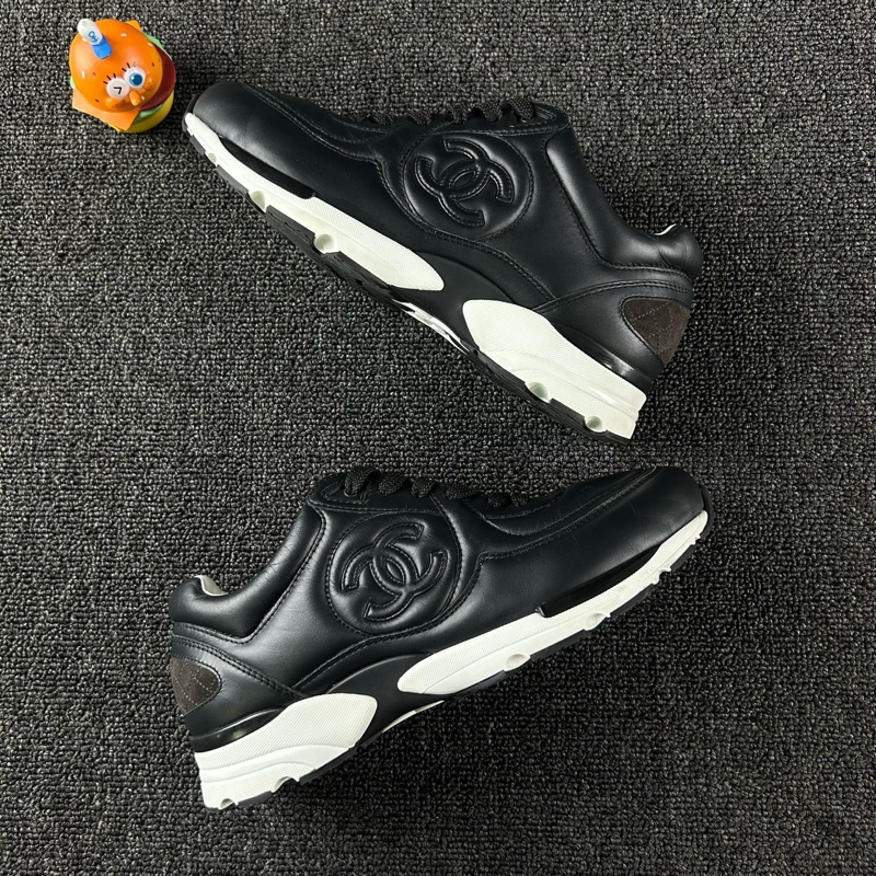 Chanel香奈兒黑白運動鞋 尺碼37.5整體成色不錯-3