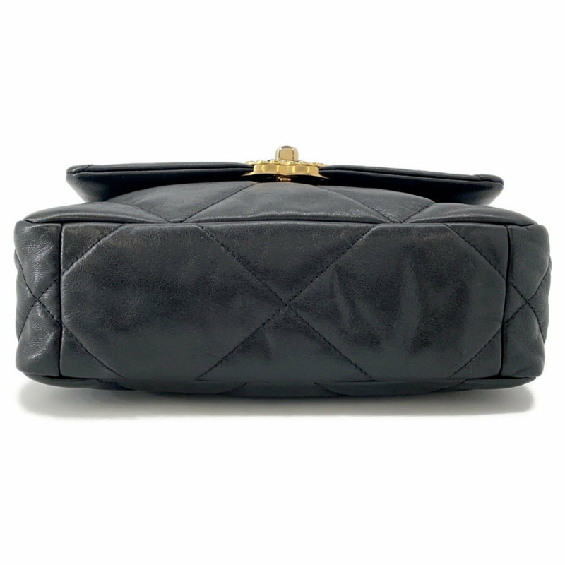 香奈兒鏈單背包,絎縫可可標誌款,CHANEL19 小羊皮,AS1160,香奈兒兩用款-2