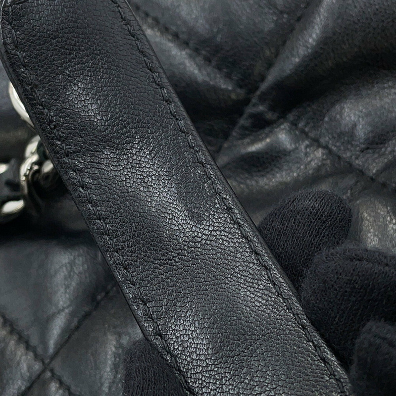 香奈兒鏈單背包,絎縫可可標誌款,CHANEL19 小羊皮,AS1160,香奈兒兩用款-11