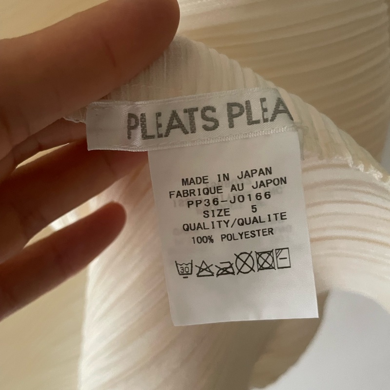 ▪️富貴選物FUGUEI▪️三宅一生PP 蘑菇白 彈跳短袖 單扣開衫外套-7