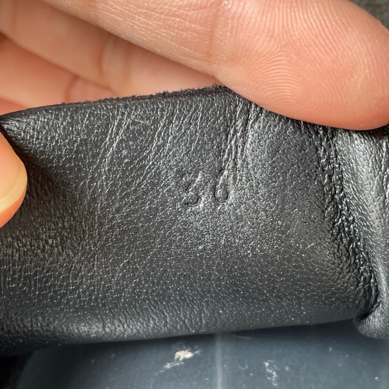 hy0064 愛馬仕黑白運動鞋36碼無盒,成色充新穿一次。-6