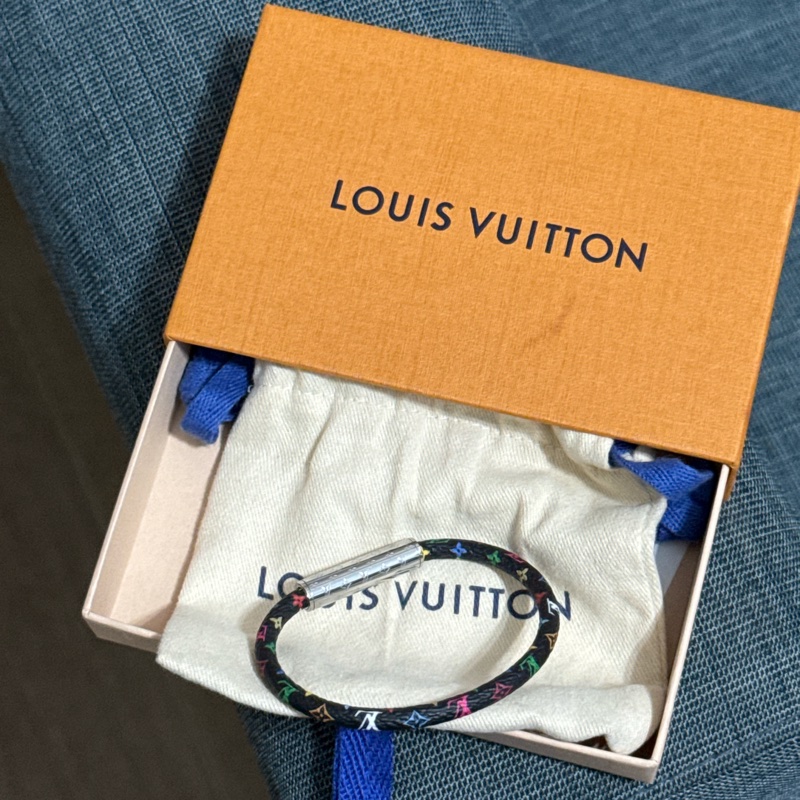 Louis Vuitton • 村上隆聯名黑三彩手環 爆款🔥大全配-3