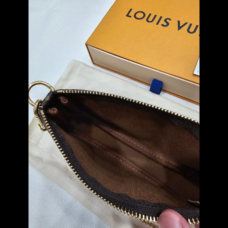 全新!LV小手提包(老花)-10