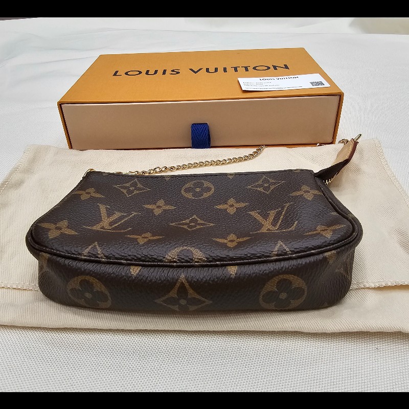 全新!LV小手提包(老花)-3