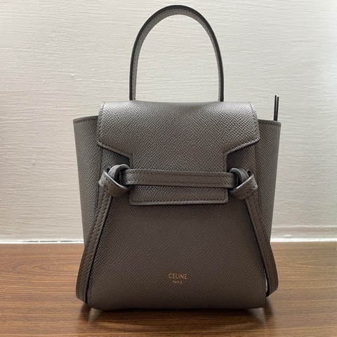 Celine belt pico 大象灰