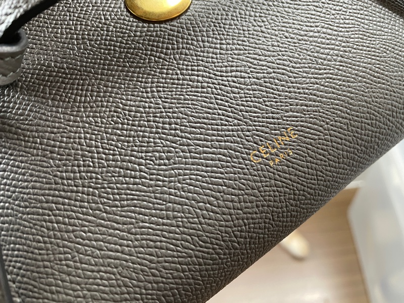 Celine belt pico 大象灰-2