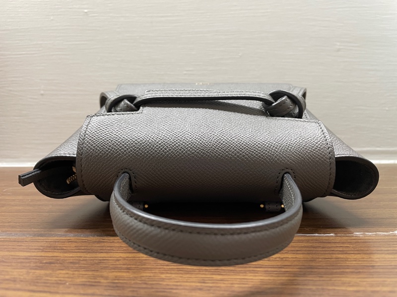 Celine belt pico 大象灰-4