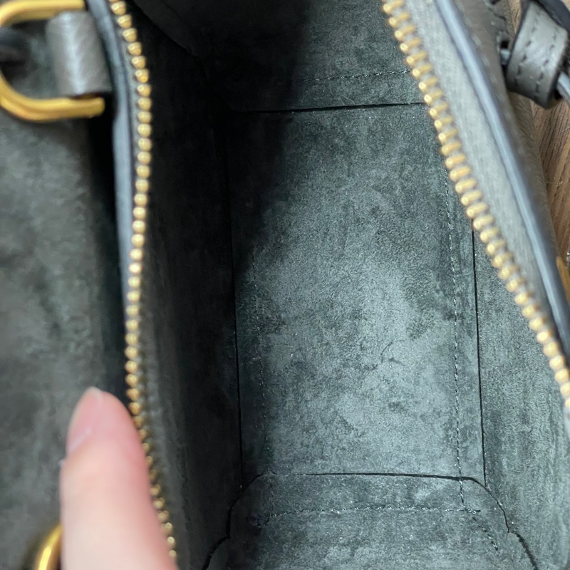 Celine belt pico 大象灰-10