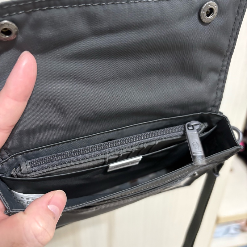 ［男女皆可］PORTER INTERNATIONAL -方正多層MID斜背包 側背包 WOC 隨身包-3