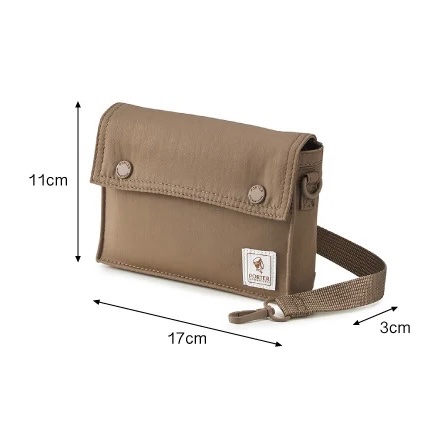 ［男女皆可］PORTER INTERNATIONAL -方正多層MID斜背包 側背包 WOC 隨身包-8