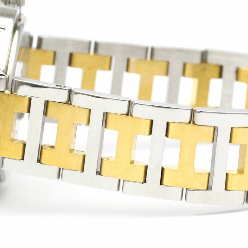 愛馬仕 Clipper 鍍金鋼石英女士腕錶 CL4.220 拋光-2