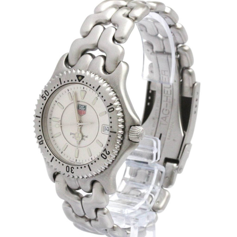 TAG HEUER Sel Professional 200M 石英男錶 WG111B 拋光款-1