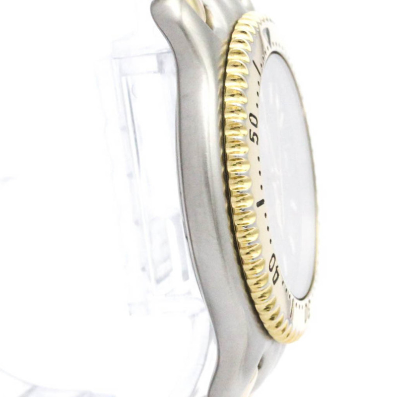 TAG HEUER Sel Professional 200公尺鍍金鋼錶 WG1120 拋光-7