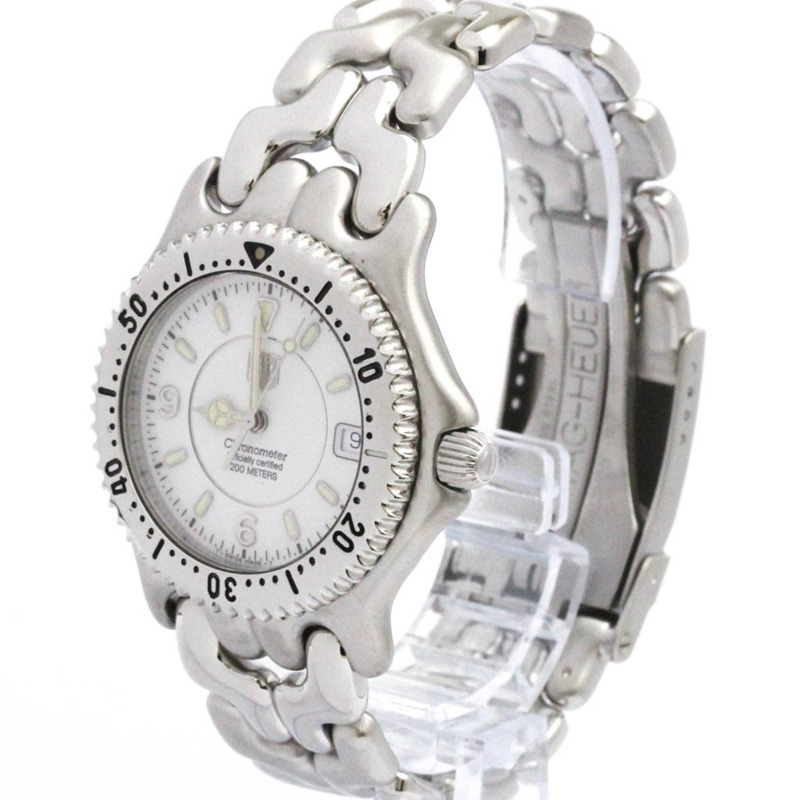 TAG HEUER 豪雅 Sel Chronometer 200公尺自動男錶 WG5113 拋光-1