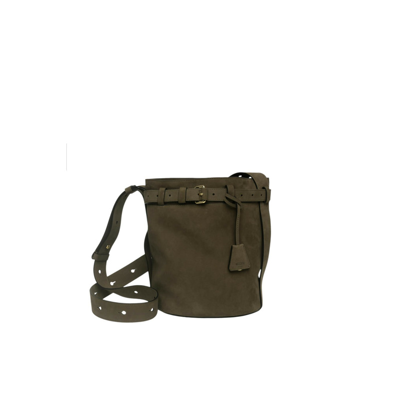 磨砂皮革斜揹袋-0