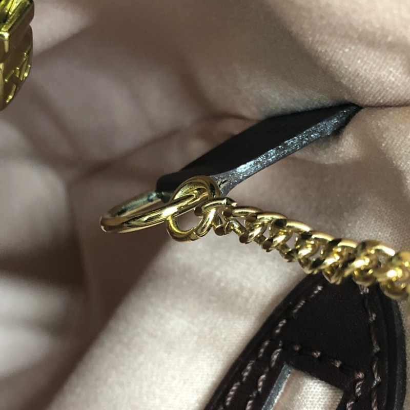 路易威登 Monogram Mini Bucket PM 手提包(含小包),特別訂製款,帆布/皮革,女士,櫻桃粉紅色-10