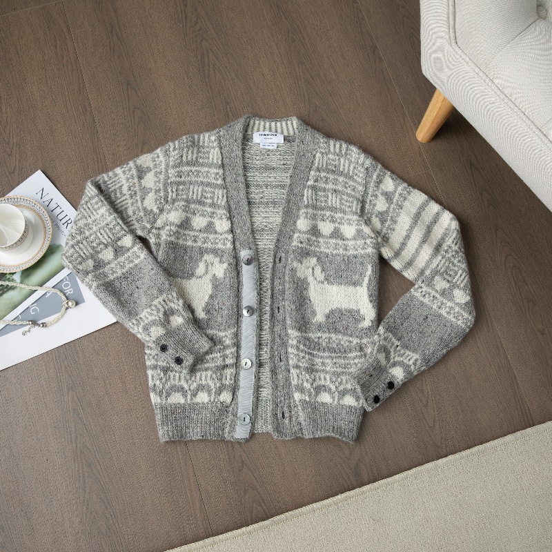 ❤️ THOM BROWNE 開衫毛衣-0