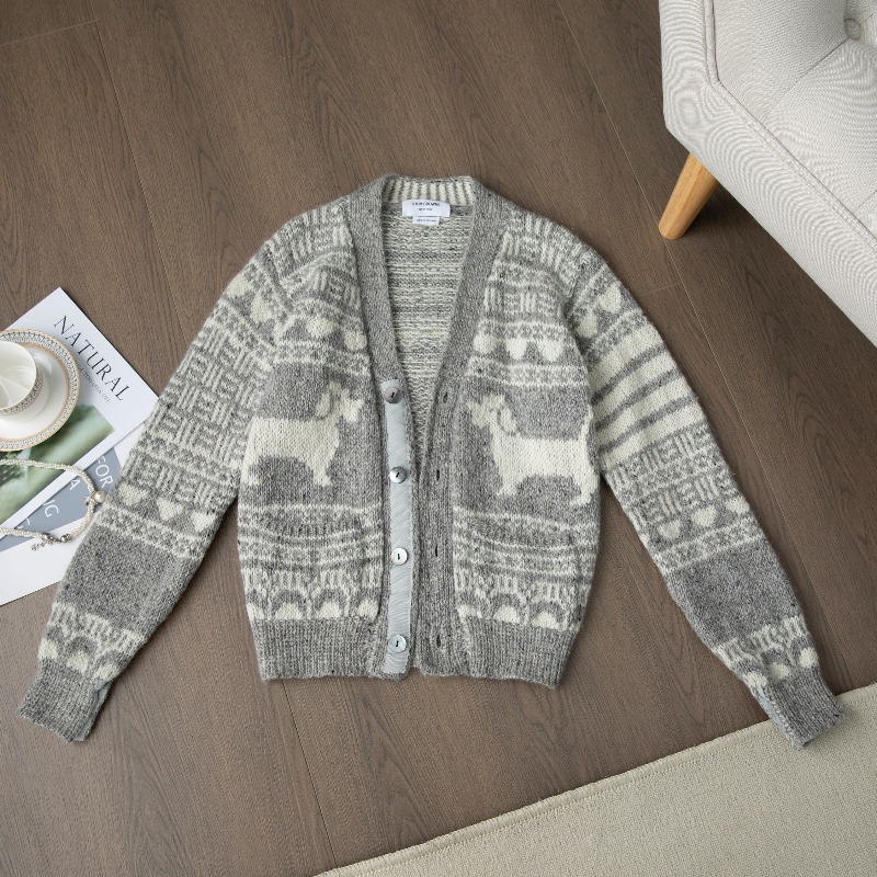 ❤️ THOM BROWNE 開衫毛衣-4