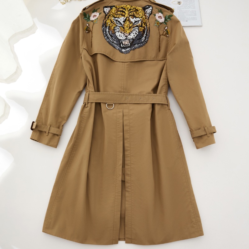 🈹*減價 超值*  GUCCI 重工款 時尚風衣-0