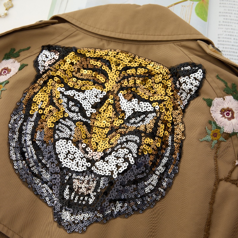 🈹*減價 超值*  GUCCI 重工款 時尚風衣-3