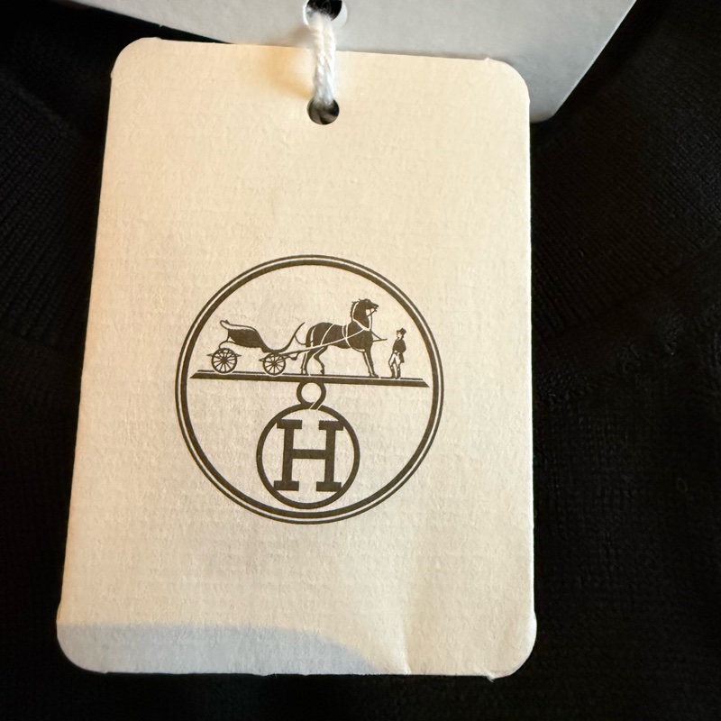 💖Hermes 針織上衣 黑色 全新💖 40號 2025新款-8