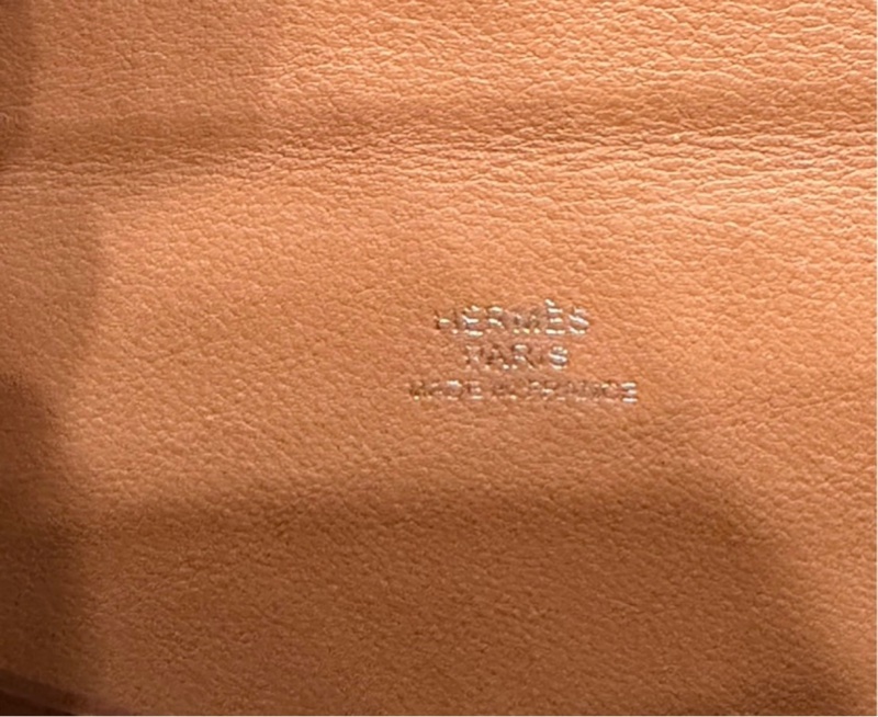 Hermès Videpoches 福寶馬鞍皮 金棕色 閒置近全新未拆模-2
