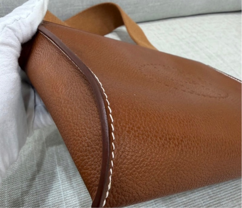 Hermès Videpoches 福寶馬鞍皮 金棕色 閒置近全新未拆模-9